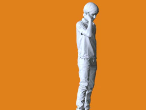 Miniature Pose People 12 3D Print Model