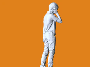 Miniature Pose People 12 3D Print Model