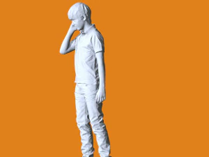 Miniature Pose People 12 3D Print Model