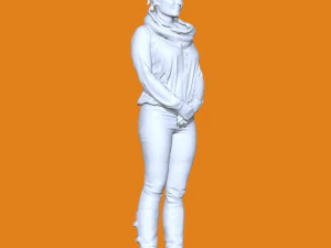 Miniature Pose People 13 3D Print Model