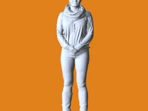 Miniature Pose People 13 3D Print Model