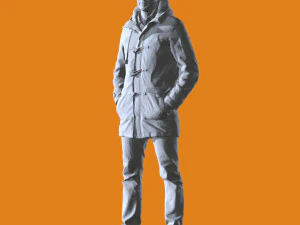 Miniature Pose People 14 3D Print Model