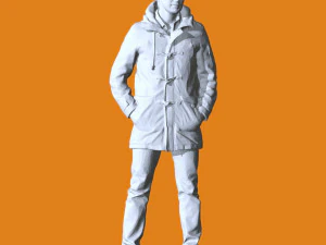 Miniature Pose People 14 3D Print Model
