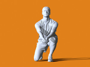 Miniature Pose People 16 3D Print Model