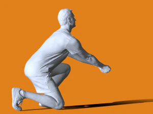 Miniature Pose People 16 3D Print Model