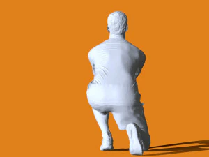 Miniature Pose People 16 3D Print Model