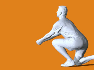 Miniature Pose People 16 3D Print Model