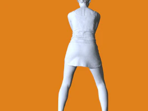 Miniature Pose People 17 3D Print Model