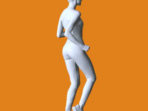 Miniature Pose People 18 3D Print Model