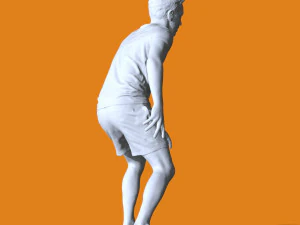 Miniature Pose People 20 3D Print Model