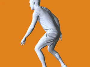 Miniature Pose People 20 3D Print Model