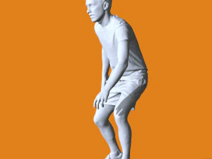 Miniature Pose People 20 3D Print Model