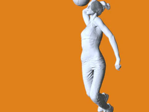 Miniature Pose People 21 3D Print Model