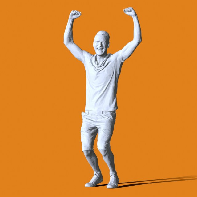 Miniature Pose People 22 Model Cetak 3D .c4d .max .obj .3ds .fbx .stl .blend 