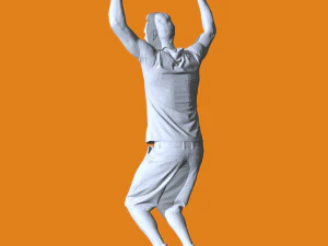 Miniature Pose People 22 3D Print Model