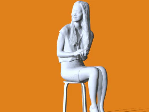 Miniaturowe pozy ludzi 24 Model do druku 3D