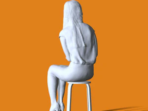 Miniature Pose People 24 3D Print Model