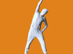 Personas en pose en miniatura 25 Modelo de impresión 3D