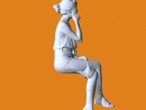 Miniature Pose People 26 3D 프린트 모델