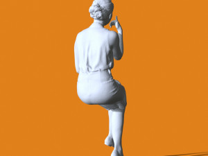 Miniature Pose People 26 3D 프린트 모델