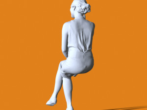Miniature Pose People 26 3D 프린트 모델
