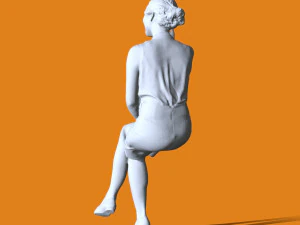 Miniature Pose People 26 3D Print Model