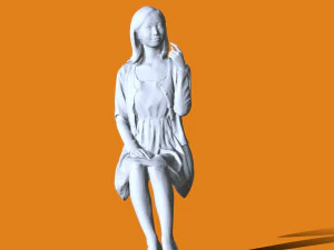 Minyat&uuml;r Poz İnsanlar 27 3D Baskı Modeli