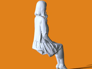 Miniature Pose People 27 3D Print Model