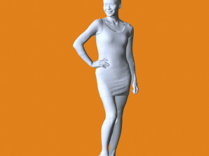 Miniature Pose People 28 3Dプリントモデル