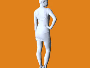 Miniature Pose People 28 3D Print Model