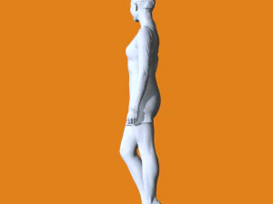 Miniature Pose People 28 3D Print Model