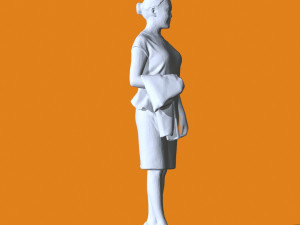 Miniature Pose People 29 3D Print Model