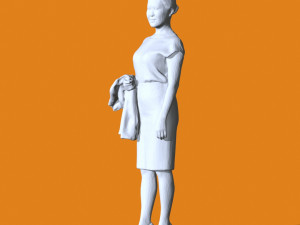 Miniature Pose People 29 3D Print Model