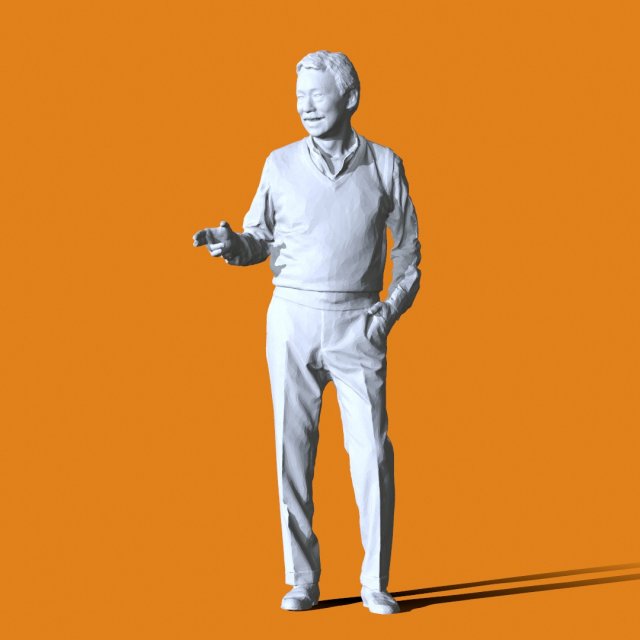 Miniature Pose People 30 3D-Druckmodell .c4d .max .obj .3ds .fbx .stl .blend 