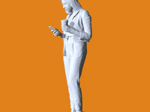 Miniature Pose People 31 3D Print Model