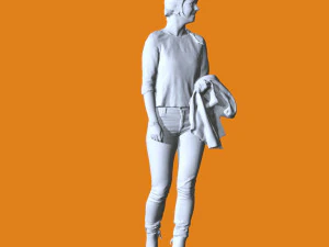 Miniature Pose People 34 3D Print Model