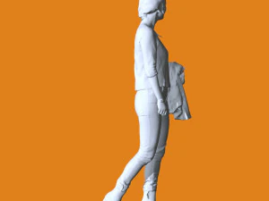 Miniature Pose People 34 3D Print Model