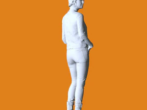 Miniature Pose People 35 3D Print Model