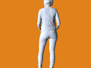 Miniature Pose People 35 3D Print Model