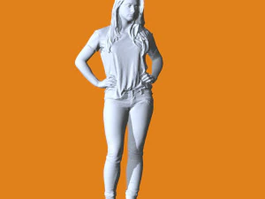 Miniature Pose People 36 3D Print Model