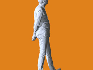 Miniature Pose People 37 3D Print Model