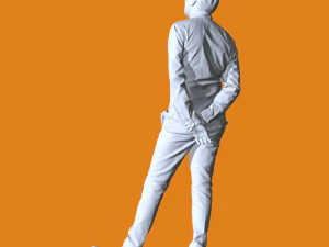 Miniature Pose People 37 3D Print Model