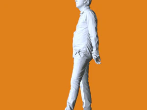 Miniature Pose People 37 3D Print Model