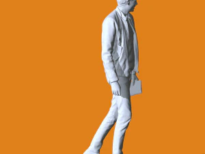 Miniature Pose People 38 3D Print Model