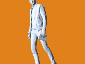 Miniature Pose People 38 3D Print Model