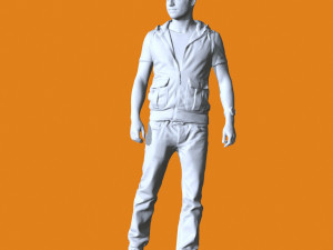 Miniature Pose People 39 3D Print Model