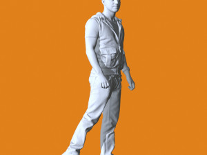Miniature Pose People 39 3D Print Model