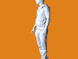 Miniature Pose People 39 3D Print Model