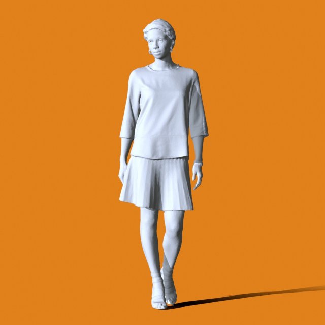 Miniature Pose People 40 Modèles 3D en vedette .c4d .max .obj .3ds .fbx .stl .blend 