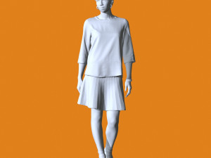 Miniature Pose People 40 Model Cetak 3D